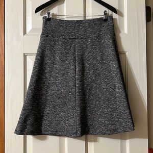 Betabrand A-line grey skirt with spandex short lining. Size S.